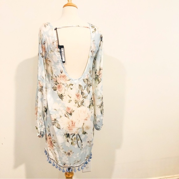 Chaser Tahitian Bloom Swim Cover Up Size Medium NWT - Picture 7 of 10